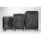 Levelo ABS Set of 3 Travel Luggage with Combination Lock, Double Wheels &amp; Scale