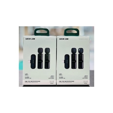 GM-76X Dual Wireless Microphone with LED Display