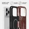 جراب Burga Eternal Premium لهاتف iPhone 17 Pro، متوافق مع غطاء صلب مزدوج الطبقات مع حماية من السيليكون - غطاء مقاوم للخدوش والصدمات