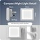 Baytion 0.5W Night Lights Warm Yellow Light 2 Pack
