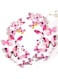 Sulfar 24pcs Butterfly Decorations Stickers,3Sizes 2 Styles,3D Butterfly Wall/Party/Birthday/Cake Decorations, Butterflies for Crafts, Wall Stickers Room Decor (24, Pink)