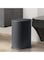 Anzoymx Stainless Steel Bathroom Trash Cans with Lids 1.8 Gallons Small Garbage Can with Pop up Lid Dog Proof Narrow Wastebasket Slim Bins Set for Bedroom, Living Room, Toilet, Office, Rv (Grey)