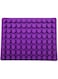 Dubai Gallery 88 Hole Cylinder Silicone Mold Baking Tray For Decorating Cake Purple 38.5 X 29Cm