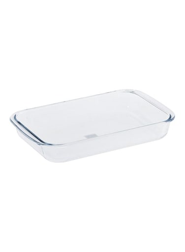 Rectangular Baking Dish Clear 39x24x6cm