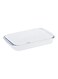Rectangular Baking Dish Clear 39x24x6cm
