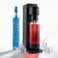 bubblebro Versa Soda Maker Starter Kit - Comes with a 1L BPA-Free Carbonating Bottle and a 60L CO₂ Cylinder - Carbonate Any Drink (Black)