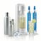 bubblebro Versa Stainless Steel Edition - Comes with 2 x 60L CO₂ Cylinders, 1 x additional 1L SS Bottle &amp; 2 x 500ML SS Bottles - Carbonate Any Drink - Limited Edition (White)