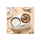 Digital Electric Hot Pot with Dual Non-stick Pots,LED Display, Temperature Control, White&amp; Rose Gold