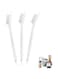 TTYGRHQ 3 PCS Fruit Juicer Machine Clean Brush, Soy Milk Maker Clean Brush, Crevice Cleaning Tool Set for Toaster Sink Tile Grout Grater Seafood, Small Cleaning Supplies Gadgets for Kitchen Appliances