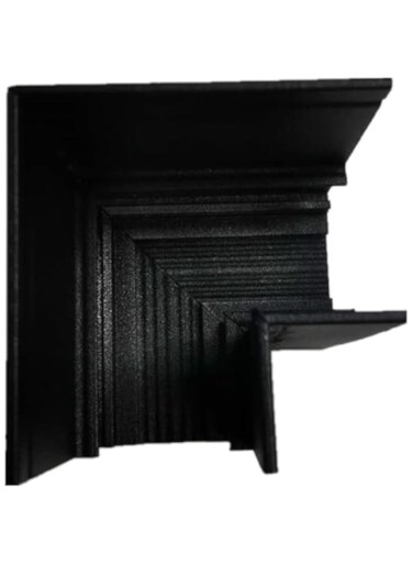 Magnetic track light system magnet ceiling recessed magnetic track rail 48V (Surface L Corner)