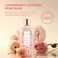 Spa Luxetique Gift Basket, Bath And Body Set For Women, Luxury 15 Pcs Sets, Rose Scented, Home Includes Massage Oil, Salt, Bubble Bath, Best Baskets Women.