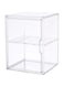 Tazweeq Large Bread Box for Kitchen Countertop, Adjustable Food Safe Clear Bread Storage for Bread, Bagel, Muffins, Donut and Cookies
