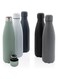 Hans Larsen Water Bottle - 500 ml Vacuum Insulated Water Bottle   Double Layer Stainless Steel, Leak Proof water bottle with premium look (Black, 3)
