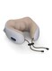 Travel Pillows For Sleeping Airplane, Portable Electric Neck Massager Soft Comfortable Breathable U-Shaped Memory Foam Massage Neck Pillow For Car Home And Office