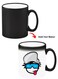 Color Changing Heat Sensitive Ceramic Mug, Image Revealed When HOT Liquid is Added! Crew 5