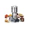 Electric Grain Mill Grinder, 750A High-Speed, Stainless Steel, for Spices Coffee Herbs