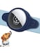 KASTWAVE Airtag Dog Collar Holder, Waterproof Airtag Dog Collar Holder, Compatible Apple Air Tag, Pet Collar Case Anti-Lost Air Tag Case Holder with Cat Dog Collars