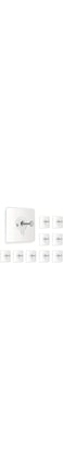 10 Pcs Plastic Self-Adhesive Wall Hooks-Heavy-Duty 5.9kG MAX-No Drill Picture Hangers For Home &amp; Office Decore,Easy Wall Decor Hooks