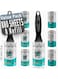 ((Super Sticky)) 880 Sheets 8 lint Roller Refills +2 Handles, Mr.Jawdat's Lint Care Pro is a strong lint remover roller-Pet hair remover. BPA-chlorine-free.