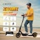 Crony Xm Max Electric Scooter, 35-55Km/H Speed &amp; Off-Road Tires, Delivers Long Range And 120Kg Max Load. Front Suspension, LCD Display, Phone Holder, App Control, And 7-Colors LED Base Lighting