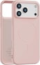 Silicone iPhone 17 Pro Max Pink Luxury Magnetic Compatible for iPhone Series &ndash; Shockproof, Slim Fit, Soft-Touch Protective Cover with Magnetic Wireless Charging Support