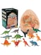 Moonmen Jumbo Dinosaur Eggs Toys, Dig Up Dinosaur Fossil Egg Contains 12 Unique Dinosaurs, Dino STEM Education Toys for 3 4 5 6 7 8 Year Old Boys and Girls Toddlers Kids