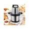 8L Electric Food Chopper - 6000W High Power Stainless Steel Meat Grinder &amp; Processor