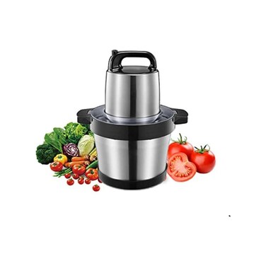 8L Electric Food Chopper - 6000W High Power Stainless Steel Meat Grinder &amp; Processor