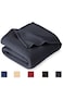 HOME&Acirc;&reg; 220 GSM Premium Plush Single Blanket for Bed, Sofa, Couch, Travel and Camping AC Blanket   150 x 220 CM   Grey   SOLID POLO BLANKET