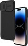 Iphone 16 Case Camsheild Pro Case With Slide Camera Lens Protection PC Back &amp; TPU Frame Bumper Protection Anti Fingerprint Soft Delicate Touch Compatible for IPhone 16 5G 2024 Black