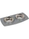 Pawsitiv Tile Dinner Set Grey S+S160ml + 160ml