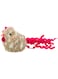 Trixie Plush Chicken with Sound Toy for Cats 8cm