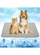 Pet Self Cooling Mat for Kennels, Crates (L Size, 75x55cm) Multi-Use, Portable and Machine Washable with Water Absorption Top and Waterproof Bottom Keep Your Pets Cool and Comfortable All Summer Long