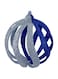 Smiffys Christmas Designer Baubles Silver/Blue 6cm 6Pcs/Box