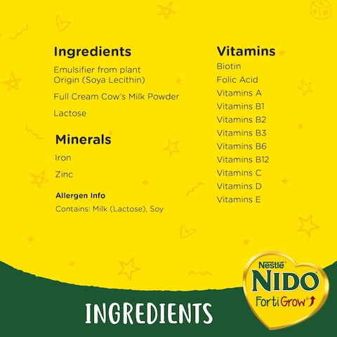 Nestle Nido Fortified Milk Powder 2500g Tin