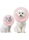ELECDON Cat Cone, Soft Dog Cone Collar After Surgery, Water-Proof Comfortable Dog Recovery Cone Anti-Bite Lick Wound Healing, Pet Cone for Small Medium or Large Dogs and Cats (S)