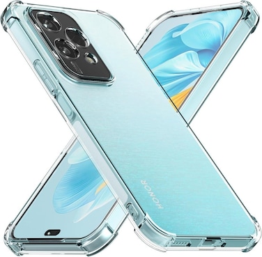 For Honor 200 Lite Clear Back Cover Case, Ultra Clear, Best Camera Protection Anti-Slip Grip   Slim &amp; Protective Back Case Cover for Honor 200 Lite 5G 2024