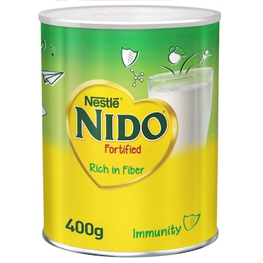 Nestle Nido Fortified Milk Powder Rich In Fiber Tin 400g