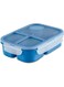 LocknLock To Go Lunchbox 980ml Blue - Leak-Proof, Compact, Microwave Safe