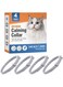 Oasisgalore 4 Pcs Calming Collar for Cats Cat Pheromone Calming Collar Stress (Gray)