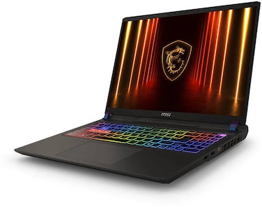 MSI Vector 16 HX AI A2XWHG Gaming Laptop, 16" FHD+ IPS 144Hz Display, Intel Core Ultra 7 255HX, 16GB RAM, 2TB SSD, GeForce RTX 5070 Ti 12GB, English Keyboard, Win11Home, Cosmos Gray