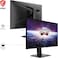 MSI G274QPX, 27-inch Gaming Monitor, 2560 x 1440 (QHD), Rapid IPS, 1ms, 240Hz, G-Sync Compatible, HDR 400, HDMI, Displayport, Tilt, Swivel, Height Adjustable, Pivot,Black