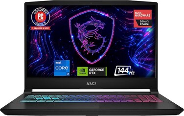 MSI Katana 15 B13VGK-484US Gaming Laptop, Intel Core i7-13620H, 16GB RAM, 1TB SSD, 8GB NVIDIA GeForce RTX 4070, 15.6-inch FHD IPS, Windows 11 Home, Black, English Keyboard- International Version