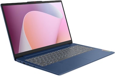 Lenovo IdeaPad Slim 3 15AMN8 Laptop, 15.6" FHD IPS Display, AMD Ryzen 5 40, 8GB RAM, 512GB SSD, AMD Radeon 610M GPU, English Keyboard, Win11 Home, Abyss Blue