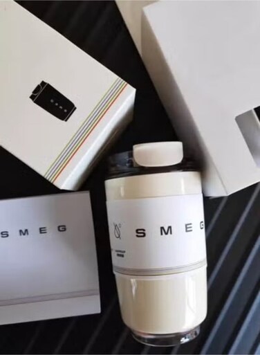 Mug, 240ml Insulated Stainless Steel Coffee mug, Off White.
