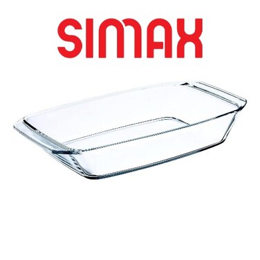 Simax Rectangular Roaster 1.5L - Heat-Resistant Glass, Oven &amp; Microwave Safe