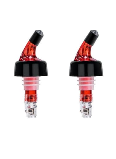 2 Pcs Automatic Measured Bottle Pourer - Quick Shot Spirit Measure Pourer Drinks Wine Cocktail Dispenser Home Bar Tools (1oz/30ml)