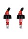 2 Pcs Automatic Measured Bottle Pourer - Quick Shot Spirit Measure Pourer Drinks Wine Cocktail Dispenser Home Bar Tools (1oz/30ml)