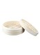 Art 15cm Bamboo Steamer, 1-Tier Organic Handmade Bamboo Steam Basket with Lid