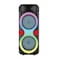 20W BT Portable Party Speaker with Wireless Mic, Remote, and RGB Lighting

